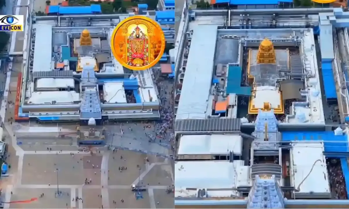 Hyd firm employees held for circulating Tirumala drone video