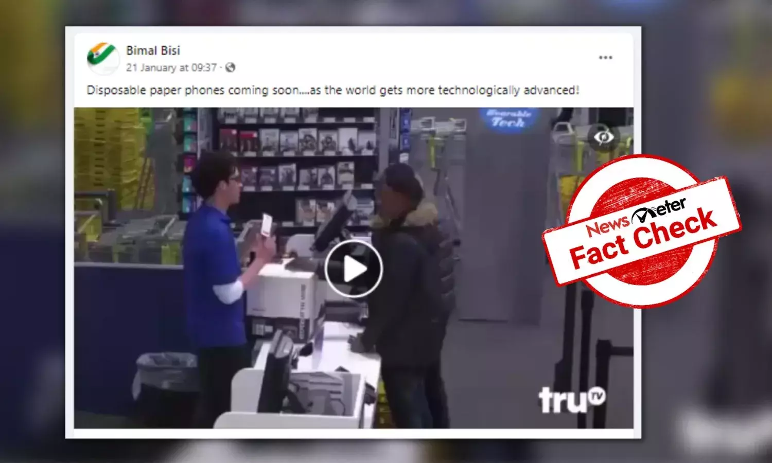 Will we soon have disposable paper phones?