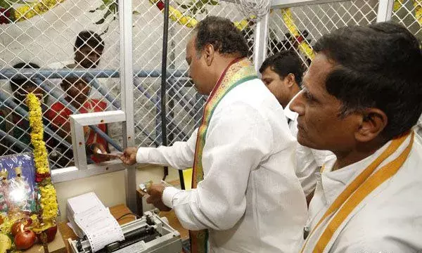 CCTV footage helps TTD identify man who stole Rs. 2L from laddu complex