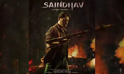 Venkatesh75: Here is the glimpse of Saindhav