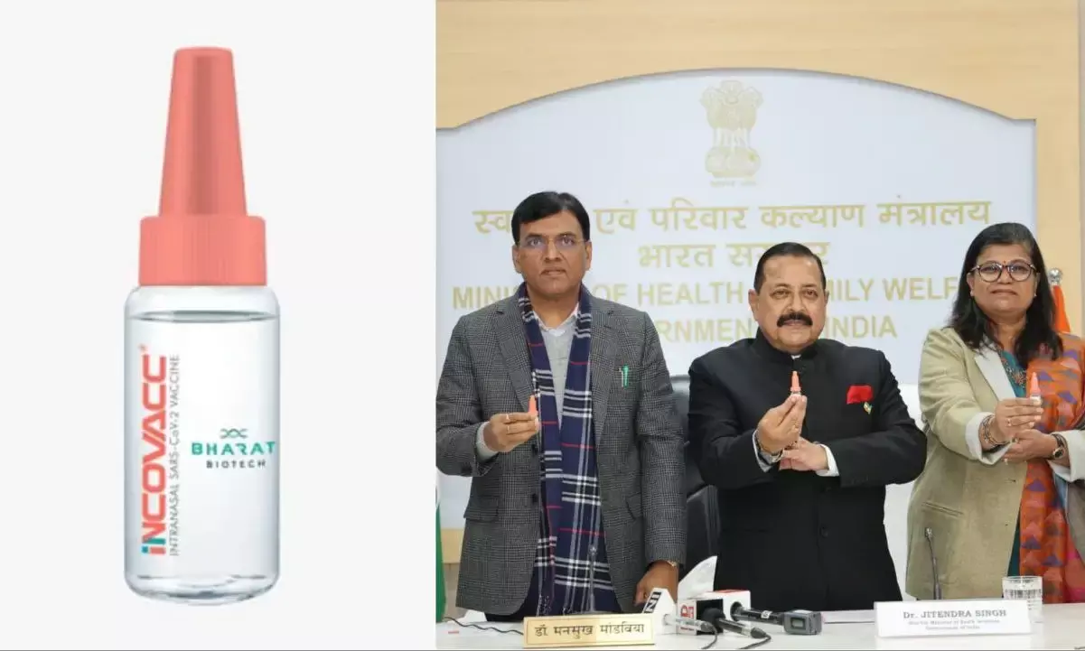 India’s first Covid intranasal vaccine iNCOVACC launched on R-Day