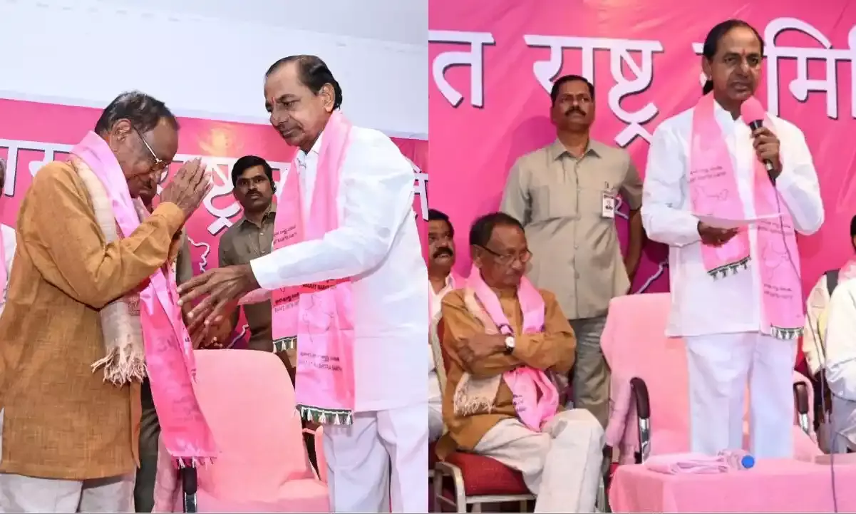 Former Odisha CM Giridhar Gamang, his son Shishir join BRS