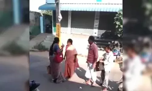 Nellore: School headmistress caught stealing mid-day meal eggs; video goes viral