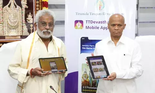 TTD launches new app TTDevasthanams for devotees