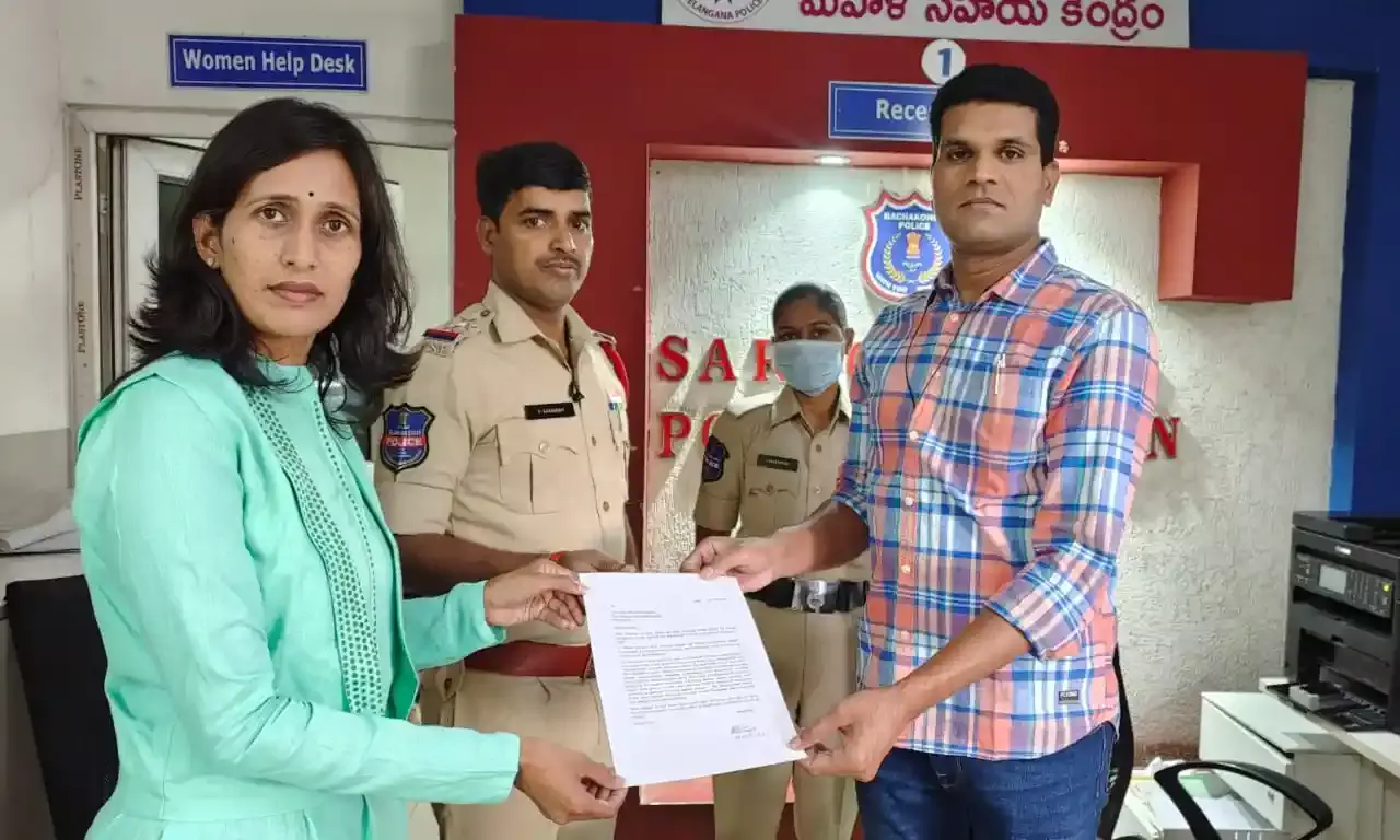 Derogatory remarks against TS Guv:  BJP corporator files complaint against BRS MLC Kaushik Reddy