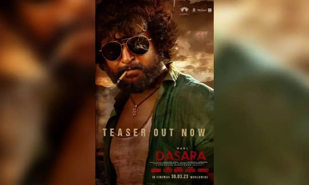 Watch: Nani looks raw and rugged in Dasara teaser