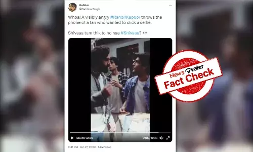 Did Ranbir Kapoor throw a fanās phone? The truth is different