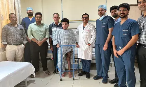 Hyderabad hospital treats 20YO Iraqi youth for rare severe limb deformity