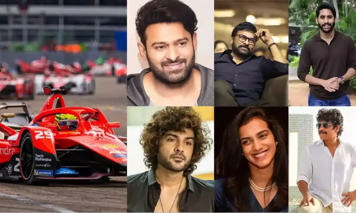 Let the race begin: Actors, sports stars join in the Formula E excitement