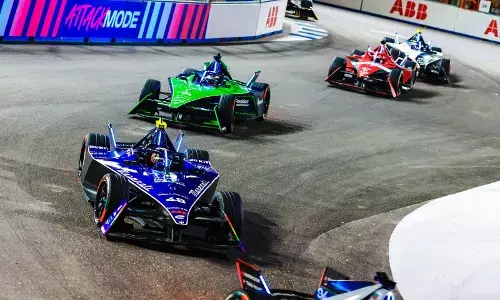 Hyderabad E-Prix 2023: Greenko unveils custom-built garages for Formula E cars