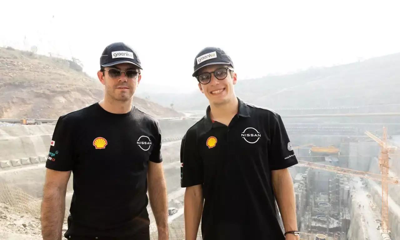 Nissan Formula E drivers visit Greenko’s Kurnool renewable energy project