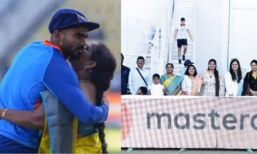 Teri Ungli Pakad Ke Chala…’: Andhras KS Bharat hugging mother before test debut melts hearts