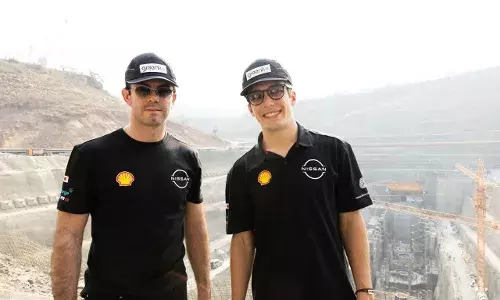 Nissan Formula E drivers visit Greenkoās Kurnool renewable energy project
