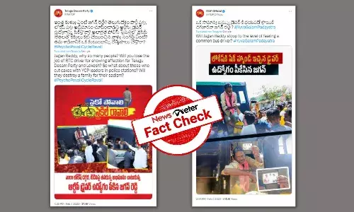 APSRTC denies sacking bus driver who shook hands with TDP’s Nara Lokesh