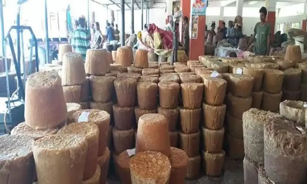 Anakapalle: Sweet jaggery turns sour for farmers; production declines by 40%