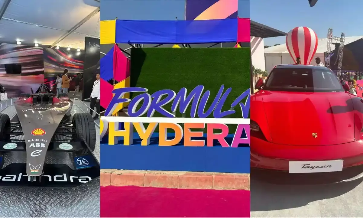 Dhoom Machale...: Hyderabad all decked up for Formula E race