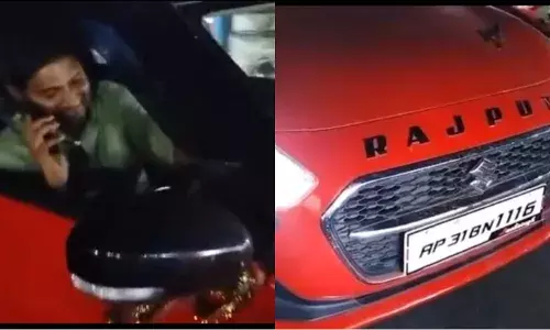 Andhra Pradesh:Ā  DSP uses smugglerās seized vehicle to take family on drive; probe ordered