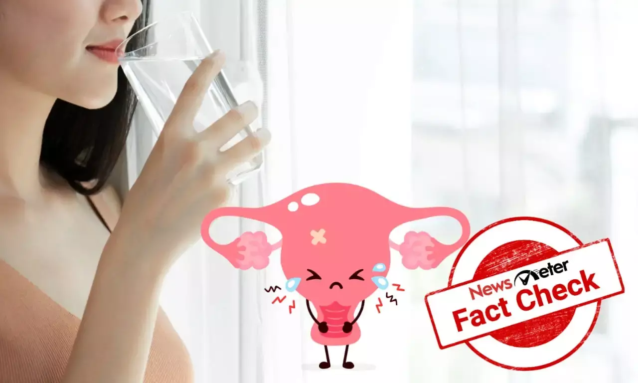 Drinking water while standing makes your uterus weak: Is it true?