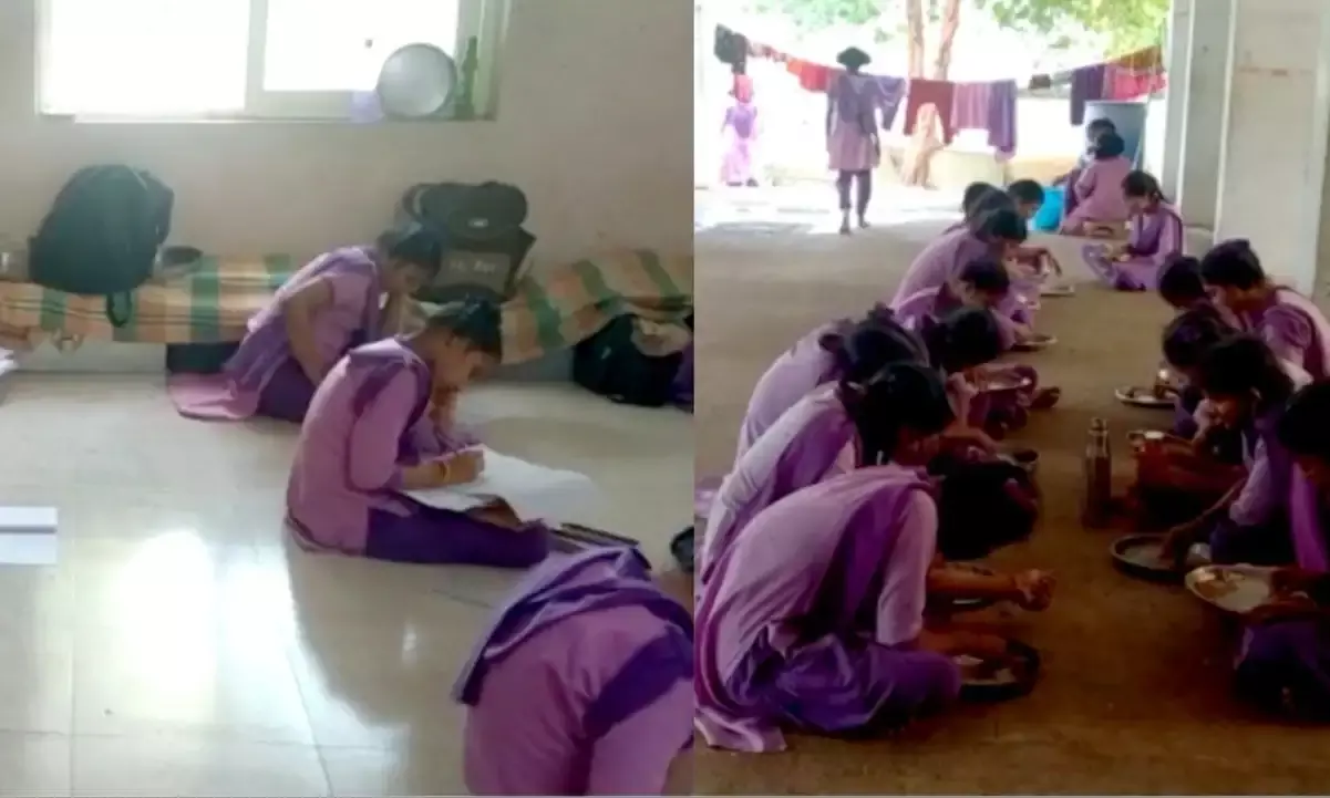 Anakapalli: Govt school students break down over lack of facilities; video goes viral