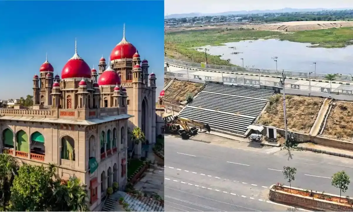 TS HC orders Kotha Cheruvu FTL fencing; suspends road construction work