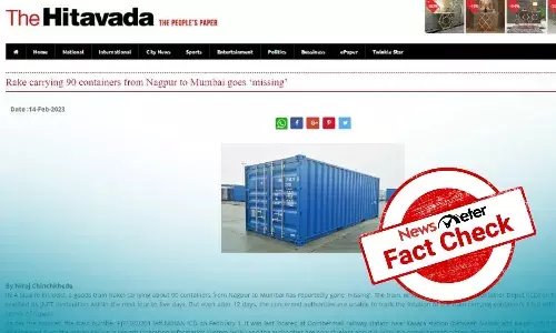 Fact Check: Rake carrying 90 containers is not missing, clarifies Central Railway