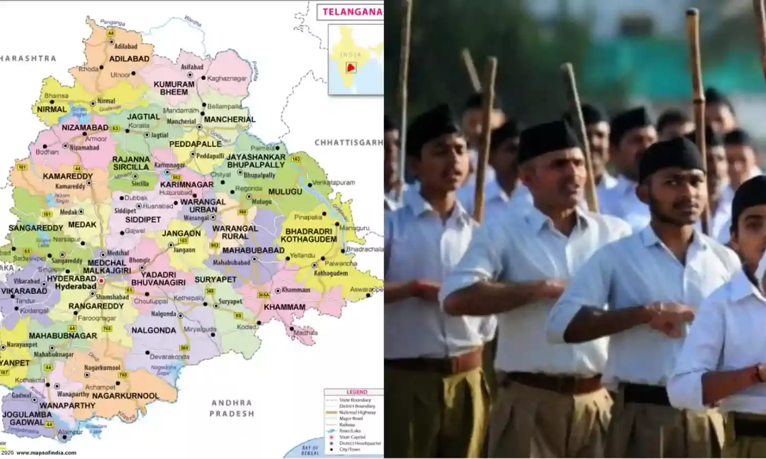 Bhainsa march: RSS withdraws petition seeking permission