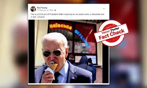 Joe Biden, Morphed Image, Ice cream