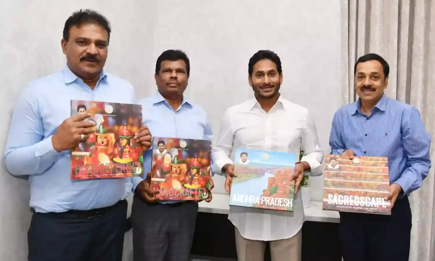 Jagan releases coffee table books to boost state tourism