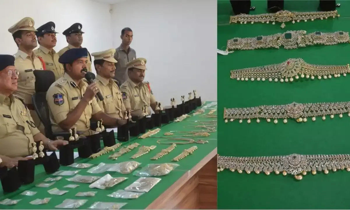 Hyderabad police crack major jewellery theft case worth Rs. 7 crores