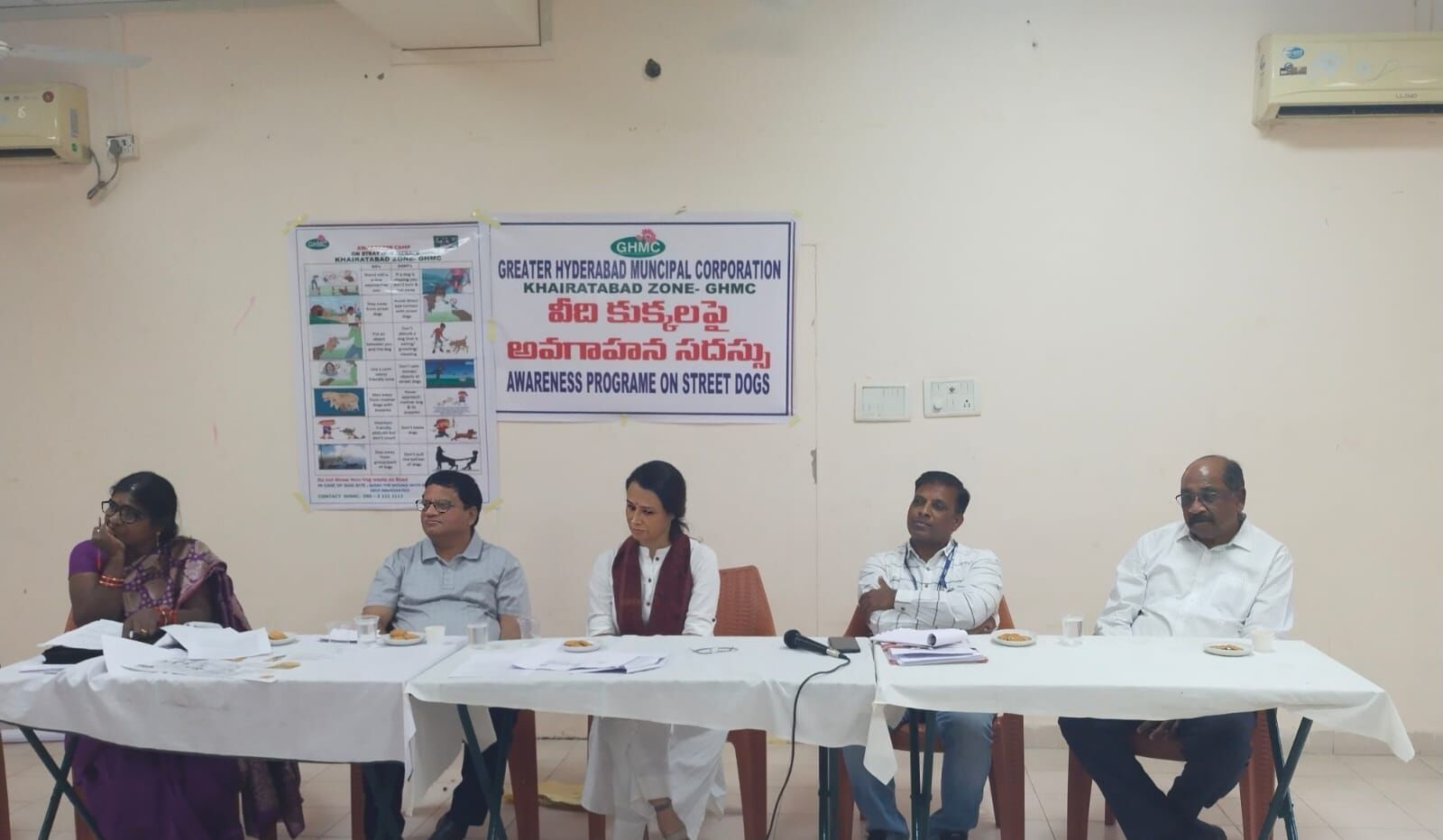 Blue Cross Hyderabad, UFERWAS discusses stray dog menace, measures