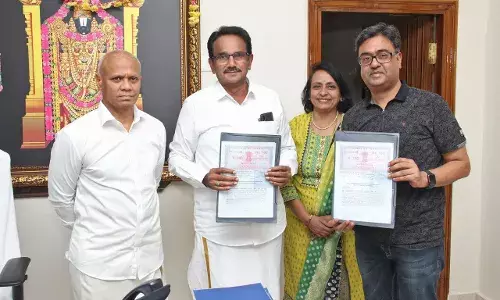 TTD’s Sri Venkateswara school, Sulochana Devi Singhania School Trust sign MoU