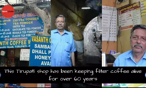 This Tirupati shop has been keeping filter coffee alive for over 60 years
