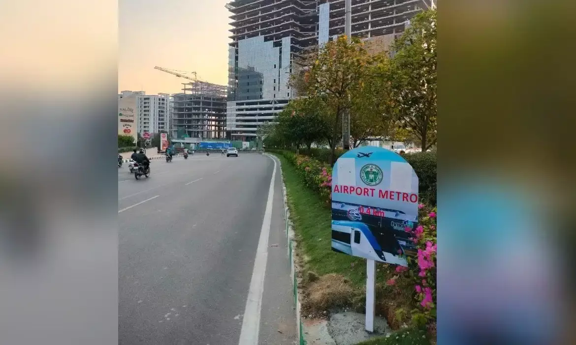 Hyderabad airport metro