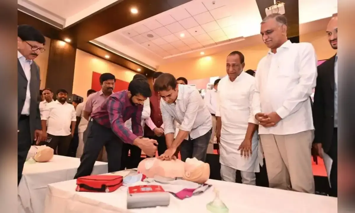 Telangana to hold mass CPR training, get 1,200 defibrillators to prevent cardiac arrests