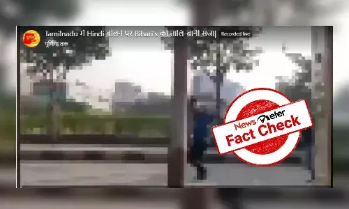 Fact Check: NewsMeter found that the video shows two different incidents. One of them is from Hyderabad, and the other one is from Tamil Nadu’s Coimbatore but is not related to migrant labourers.