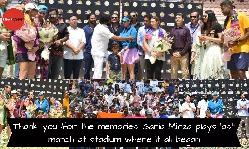 Thank you for the memories: Sania Mirza plays last match at stadium where it all began