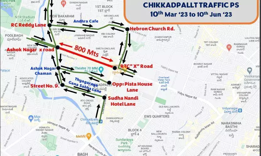 Steel Bridge construction: Here are the traffic diversions for three months in Hyderabad