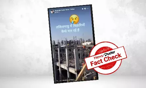 Video of construction workers fighting is from Middle East, not Tamil Nadu