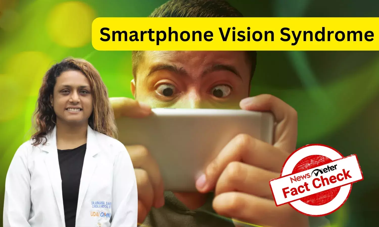 No, smartphone vision syndrome does not cause permanent vision loss?