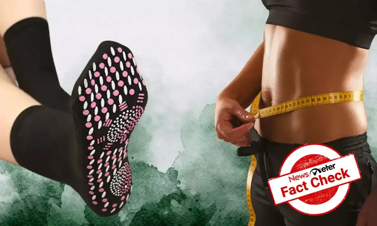 Can Tourmaline Lymphvity slimming health socks help shed pounds in just 3 weeks?