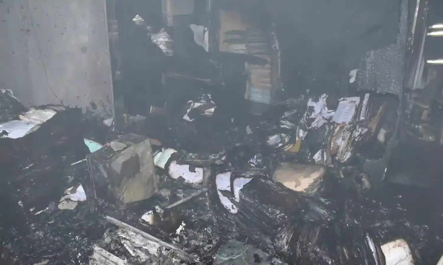 Hyderabad: Fire breaks out at Haj House; Urdu Academy office gutted