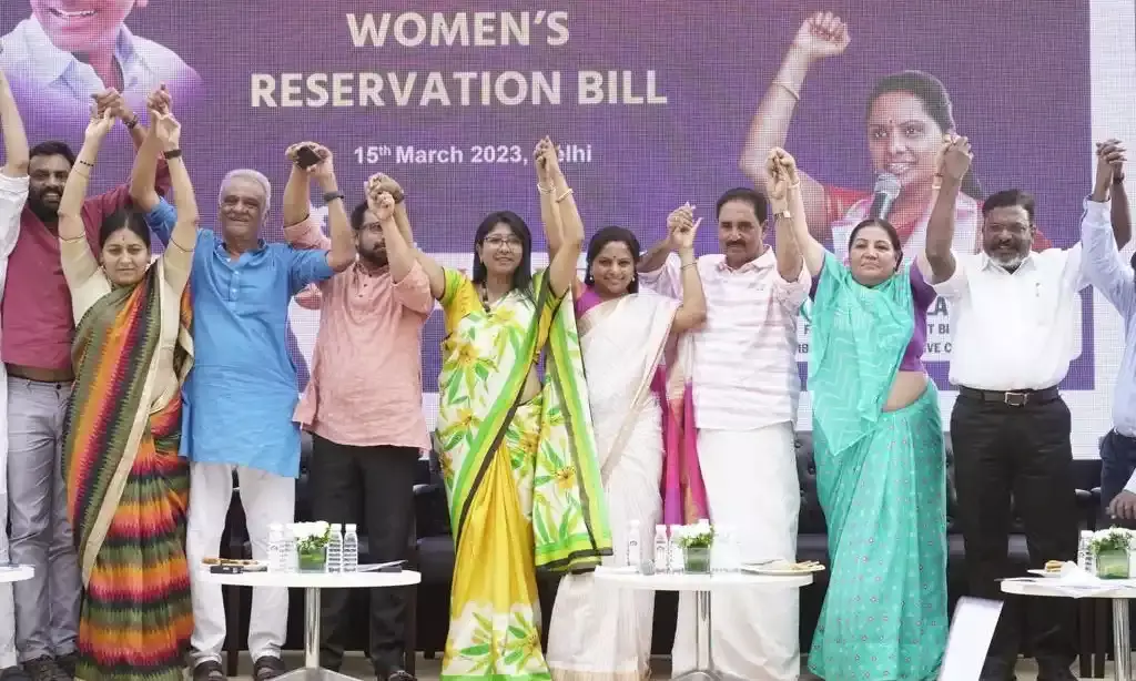 MLC Kavitha round table