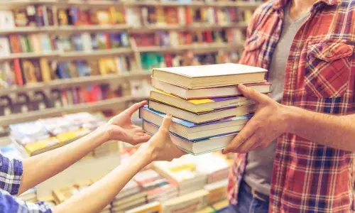 Donate old textbooks & unused notebooks, become a climate superhero