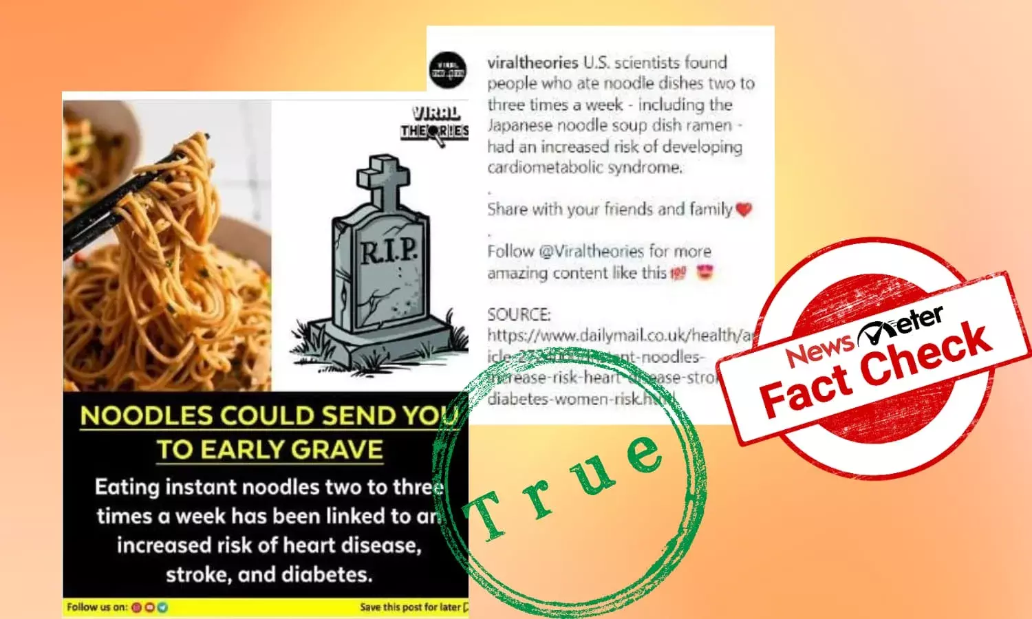 Fact Check: Instant noodles, instant damage, says Dr Fawad Ali