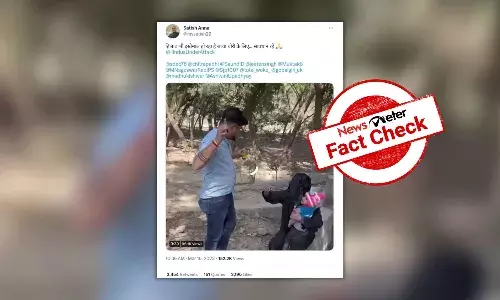 Scripted video of child kidnapping shared with communal twist