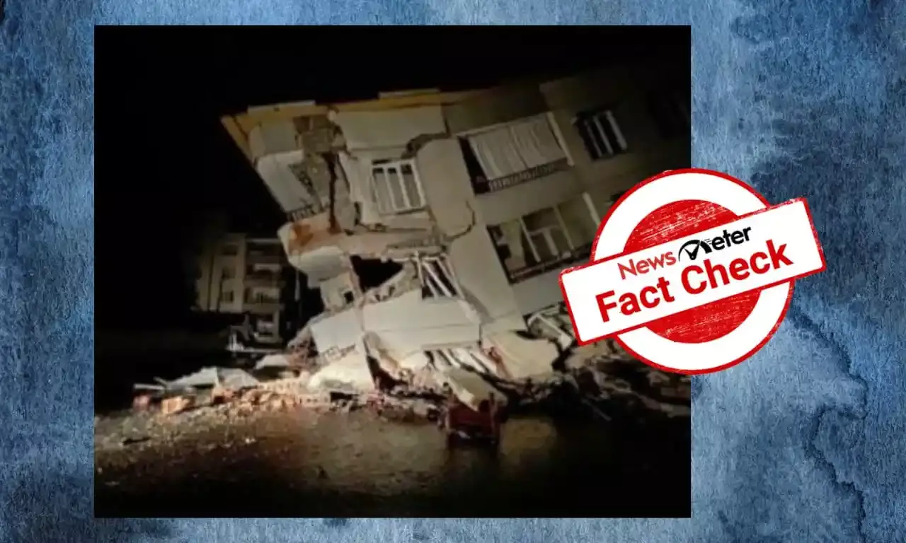 Fact Check: Visuals from Turkey falsely shared as the earthquake in Jammu and Kashmir