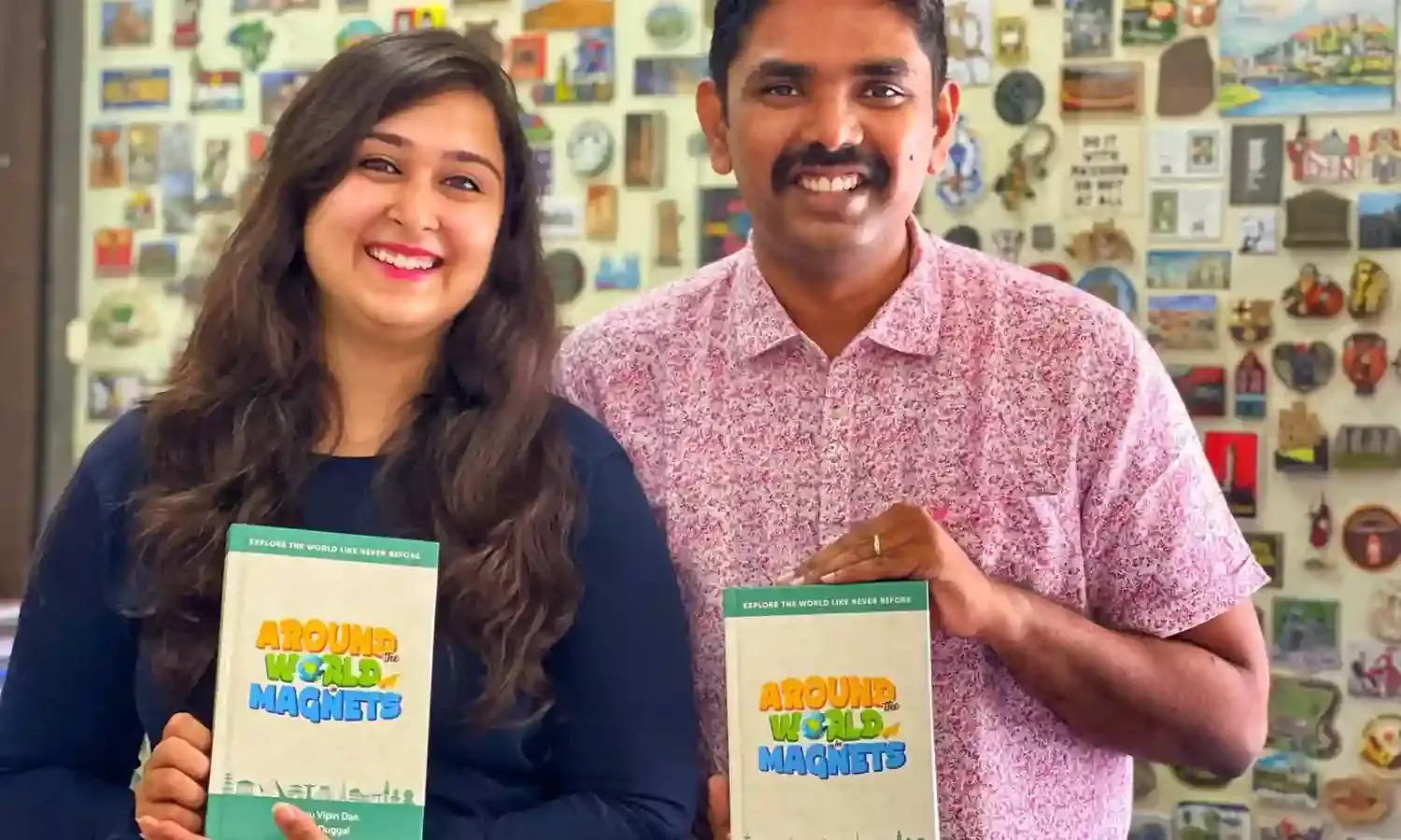 Dr. Anthony Vipin Das and Vidushi Duggal with their book