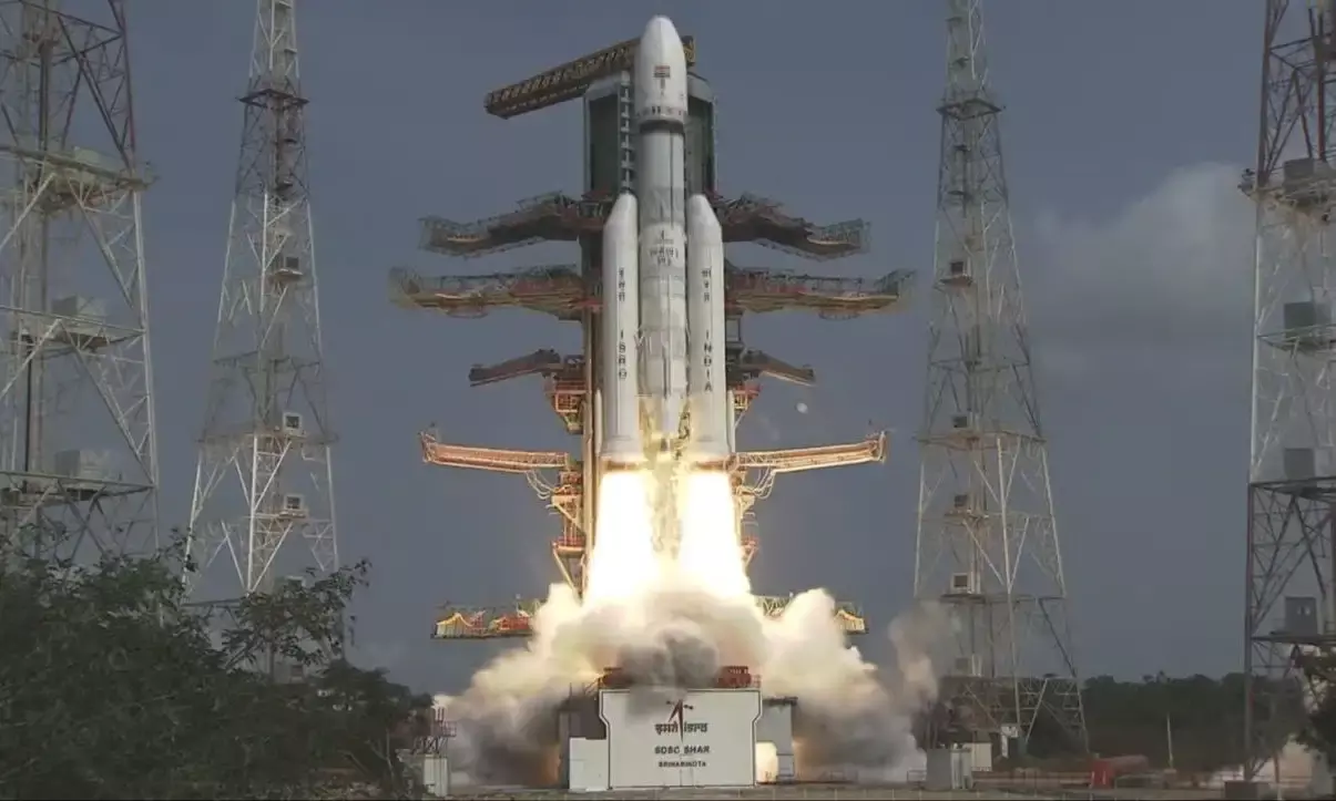 ISROs LVM3 successfully injects 36 satellites into intended orbits