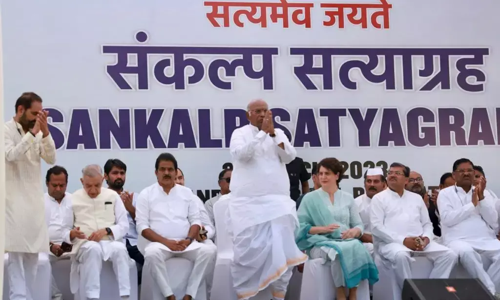 Congress leaders across India launch protests