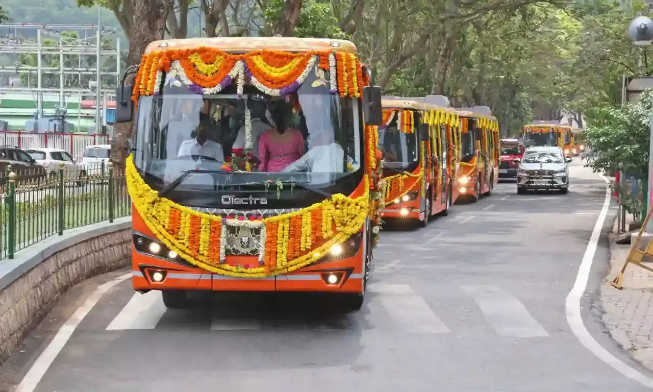 Electric buses tirupati